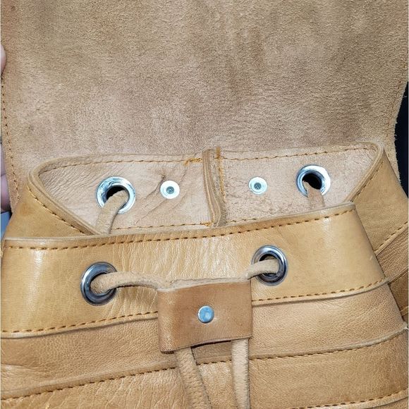 UNBRANDED LEATHER BACKPACK PURSE - Picture 5 of 13